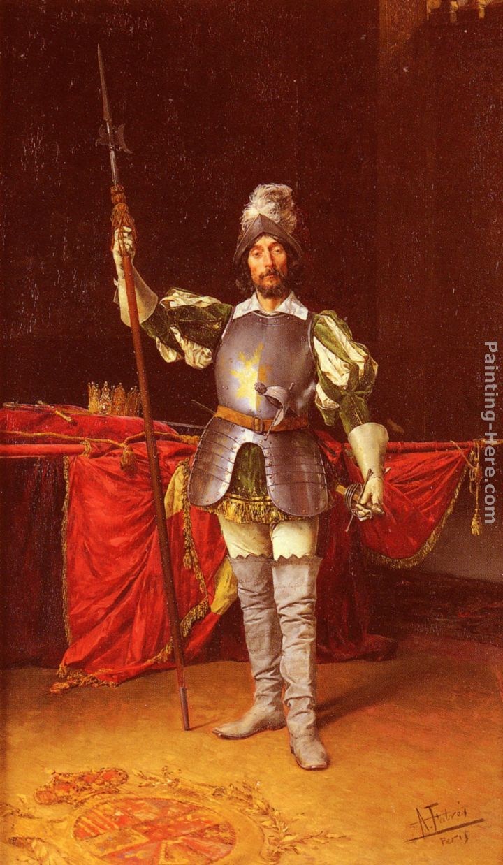 Antonio Fabres y Costa Keeping Guard